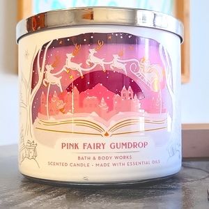 Pink Fairy Gumdrop Candle